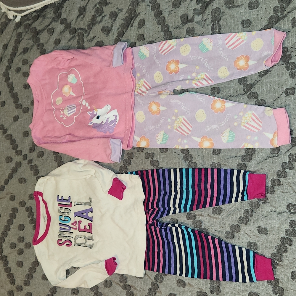 (2 prs) 18m pajamas